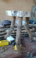 natural edge wood course